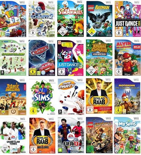 Nintendo wii spiele sehr - nintendo,